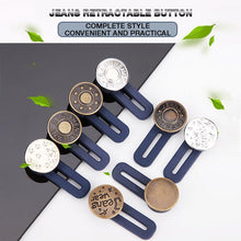Load image into Gallery viewer, Jeans Retractable Button