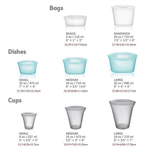 Zip Lock Leakproof Containers