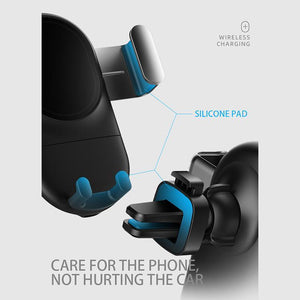 Automatic Car Gravity Phone holder With Wireless Charger
