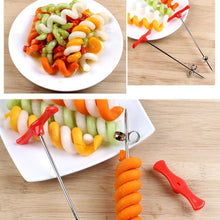 Load image into Gallery viewer, Stainless steel spiral twist knife