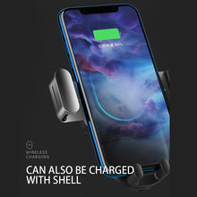 Load image into Gallery viewer, Automatic Car Gravity Phone holder With Wireless Charger