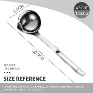 Soup oil filter spoon