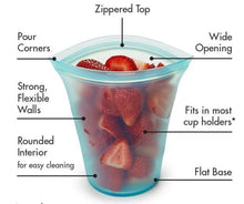 Load image into Gallery viewer, Zip Lock Leakproof Containers